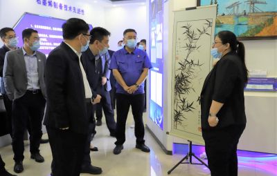 东北林业大学调研组一行到九洲国际官网参观调研