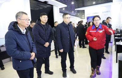 山南市政企代表团一行莅临九洲国际官网调查调研